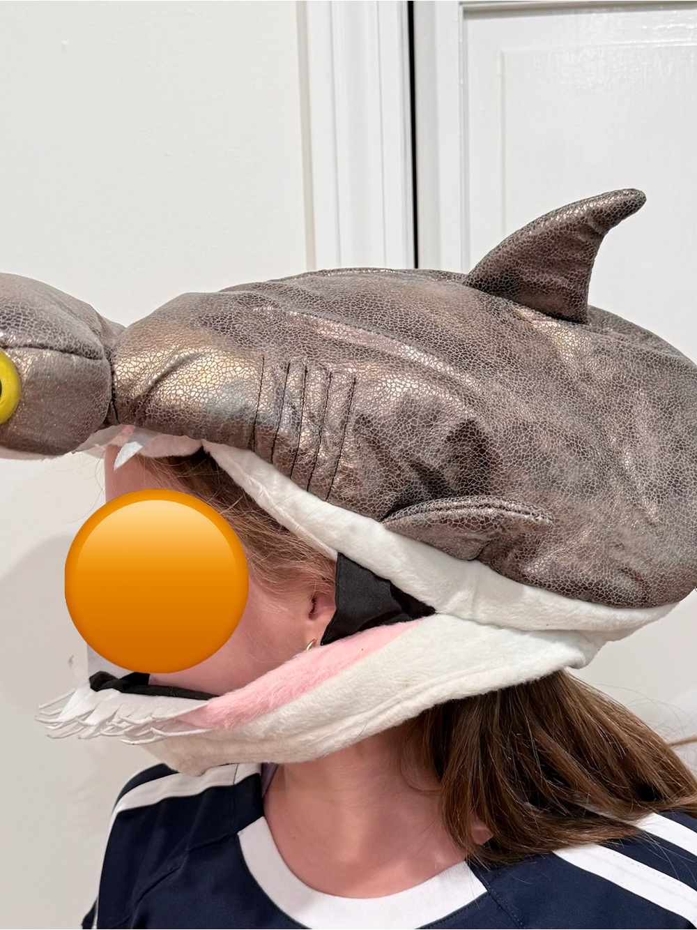 Target Metallic Gray Hammerhead Shark Hat - Picture 4 of 6